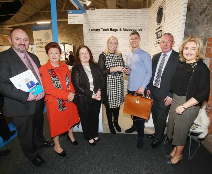 Minister Mitchell O’ Connor announces My Name is TED as the winner of inaugural Local Enterprise Showcase Awards for emerging Irish design businesses